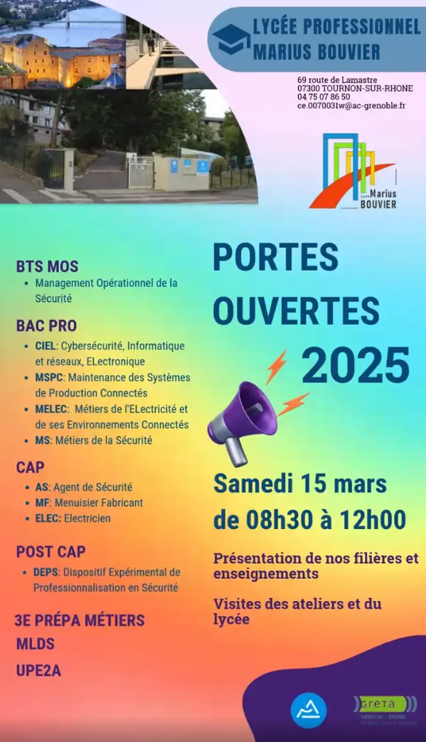 Journée portes ouvertes 2025